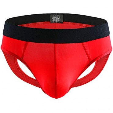 YuKaiChen Men's Jockstrap Athletic Supporter Underwear Briefs Low Rise