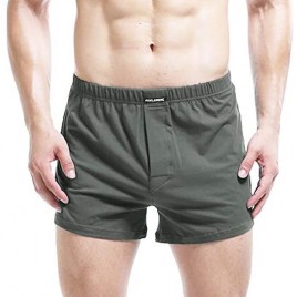 Admireme Men's Boxer Shorts Cotton Underwear Shorts Boxer Brief Cotton Knit Boxer Shorts Underwear