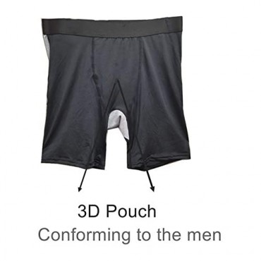 Jzy Qzn Copper Men's Short Leg Briefs Underwear Lowrise Seamless Boxer