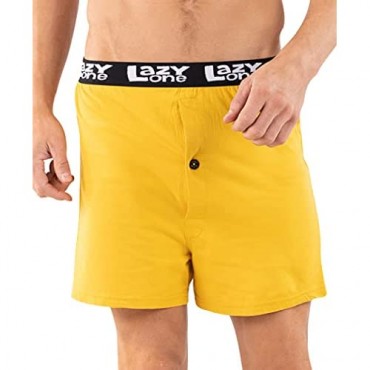 Lazy One Funny Boxers Novelty Boxer Shorts Humorous Underwear Gag Gifts for Men Bear Designs