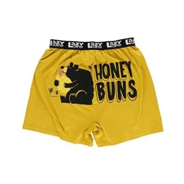 Lazy One Funny Boxers  Novelty Boxer Shorts  Humorous Underwear  Gag Gifts for Men  Bear Designs