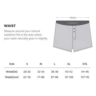 Natural Feelings Classic Boxers Shorts Cotton Woven Mens Underwear Boxers Pack