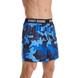 STACY ADAMS Men's Camo Boxer Short