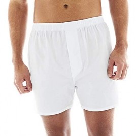 Stafford 4 Pack Woven Cotton Boxers
