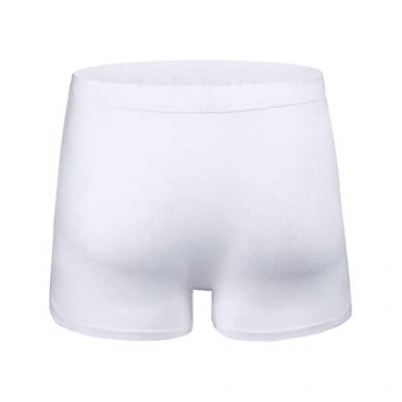 YAMIII Funny Pelicans Boxers Humorous Underwear Gag Gifts for Men White