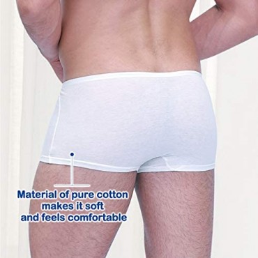 YAUOLIVE Men's Disposable Panties Disposabl Underwear Postpartum Briefs Disposabl Underwear for Women 3 Pack