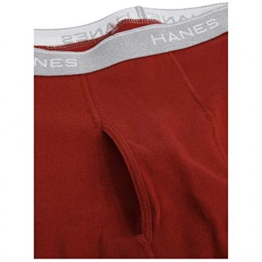 Hanes Men's Tagless Boxer Briefs with Comfort Flex Waistband 5-Pack Assorted M