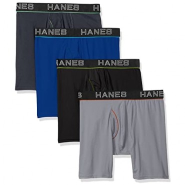 Hanes Ultimate Men's Comfort Flex Fit Ultra Lightweight Mesh Boxer Brief Assorted Color