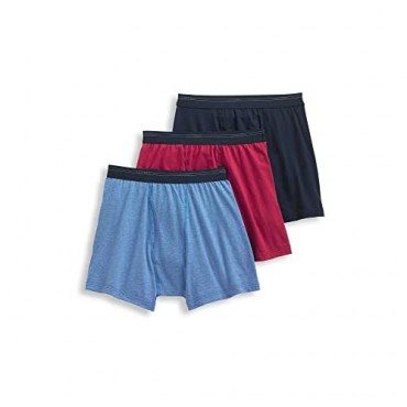 Jockey Men's Underwear Classic Cotton Mesh Boxer Brief - 3 Pack