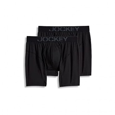 Jockey Men's Underwear RapidCool Boxer Brief - 2 Pack