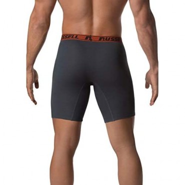 Russell Athletic Men's All Day Comfort Boxer Briefs (5 Pack)