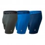 Spyder Performance Mesh Mens Boxer Briefs Sports Underwear 3 Pack W/Fly Front