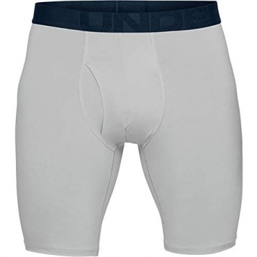 Under Armour Tech Mesh 9in Underwear - 2-Pack - Men's Academy/Mod Gray M