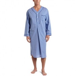 Majestic International Men's Cotton Basics Nightshirt