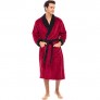 Alexander Del Rossa Men's Warm Fleece Robe  Plush Bathrobe