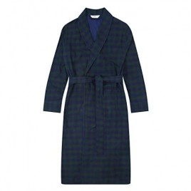 Flannel People Mens 100% Cotton Flannel Robe
