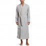 Majestic International Men's Lined Sanded Micro Robe