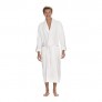 Men's Terry Cloth Robe by BOCA TERRY  Luxury Bath Robe  Plush White Cotton Spa Robes  M/L & 2X