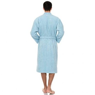 TowelSelections Men’s Luxury Robe Turkish Cotton Terry Kimono Soft Bathrobe