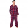 Alexander Del Rossa His and Hers Lightweight Flannel Pajamas  Long Button Down Cotton Pj Set