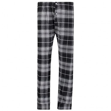 Baileys Men's Pajamas Set Long Sleeve Button Down Pajama Plaid flannel Pajama