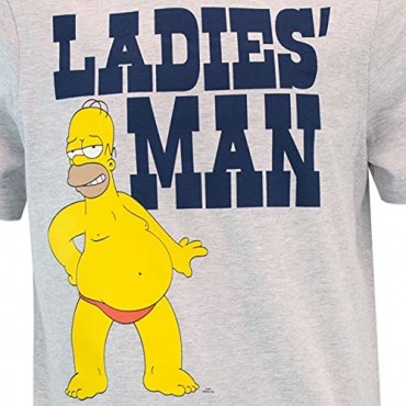The Simpsons Mens Homer Simpson Pajamas
