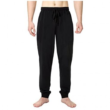 Bintangor Men's Jogger Pajama Pant Cotton Lounge Sleep Bottoms