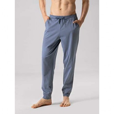 DAVID ARCHY Men's Soft Cotton Pajama Pants Lounge Wear Long PJs Bottoms 1 or 2 Pack