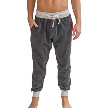 Lazy One Men's Jogger Sweatpants Cozy Warm Pockets