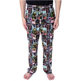 Star Wars Men's Comic Book Allover Pattern Adult Sleepwear Lounge Pajama Pants