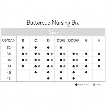 BRAVADO! DESIGNS Womens Buttercup Nursing Bra