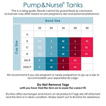 Essential Hands-Free Pump&Nurse All-in-one Nursing Tank with Built in Hands-Free Pumping Bra - Black M