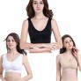 PRETTYWELL Sleep Bras for Women  Comfort Seamless Wireless Stretchy Sports Bra 3 Pack Yoga Bras  with Removable Pads
