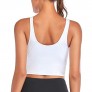 TopEsct U-Back Yoga Sports Bras Padded Workout Tank Tops Gym Crop Tops Fitness Camisole Running Shirts for Girls Women