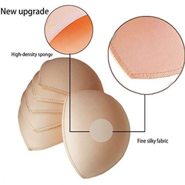 UGThome Update and Upgrade 3 Pairs Triangle Sew Women Sports Yoga Bikini Top Bra Pad Insert