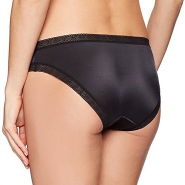 Brand - Mae Women's Smooth Microfiber Bikini Underwear 3-Pack