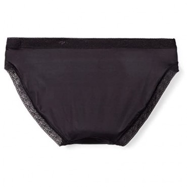 Brand - Mae Women's Smooth Microfiber Bikini Underwear 3-Pack