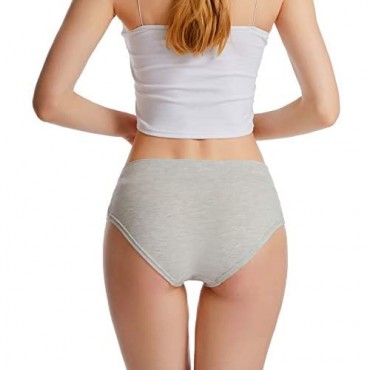 Ham&Sam Bamboo Women's Underwear Bikini Panties Soft Breathable Brief 5-Pack