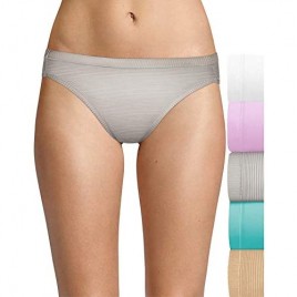 Hanes Ultimate Women's Luxurious Microfiber Bikini Panties