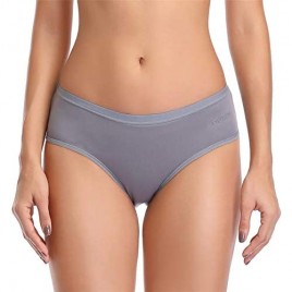 OUXBM Women's Underwear Cotton Bikini Ladies Panties Low Rise with Gift Bag Braguitas