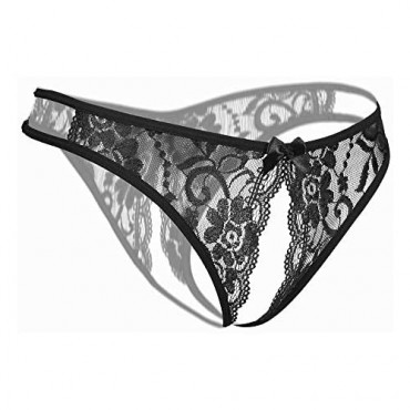 Dovior Women Sexy Panties Floral Lace Briefs Thongs Underwear