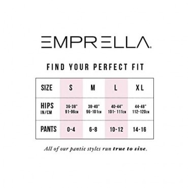 Emprella 10 Pack Thongs for Women Underwear Seamless Ladies Panties