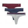 Lucky Brand Women's 3 Pack Thong Panties