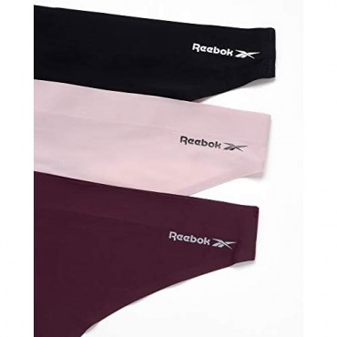 Reebok Women's Underwear - Low Rise No-Show Thong Panties (6 Pack)