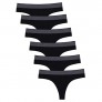 Seamless Thongs for Women Womens Underwear Thong Seamless Panties 3-6 PACK