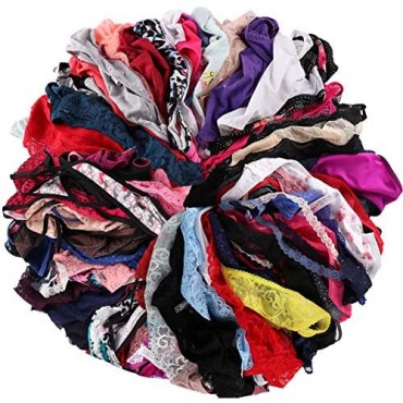 WDX Variety Panties for Women Underwear 20 Pack Thong G Strings Sexy Tangas Hipster (S)