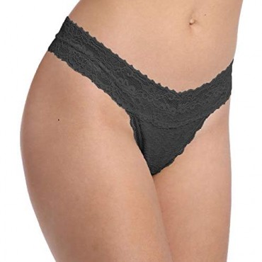 WKFIINM Pack of 10 Sexy Women Lace Thongs Cotton Thongs Plus Size